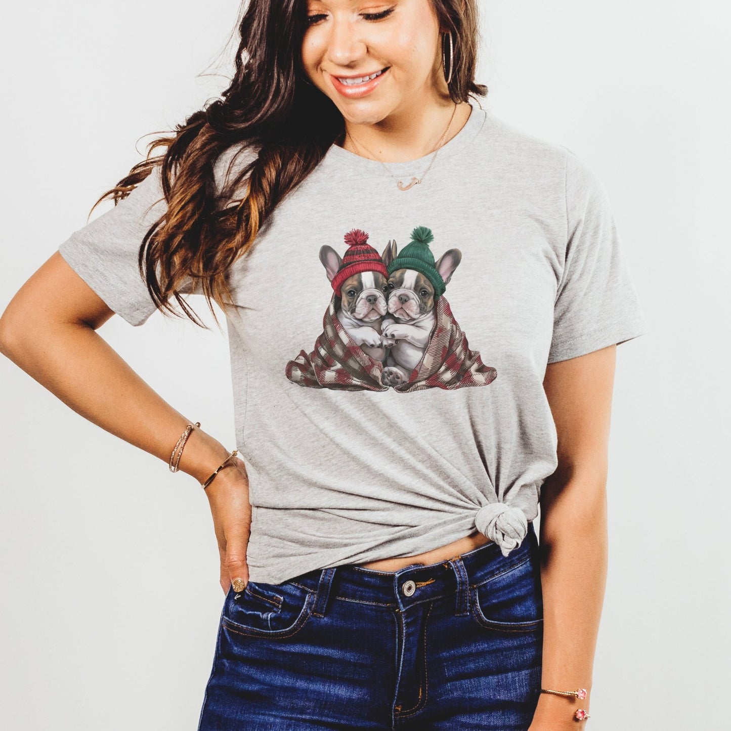 Christmas Frenchies Shirt - The Pawsitive Initiative