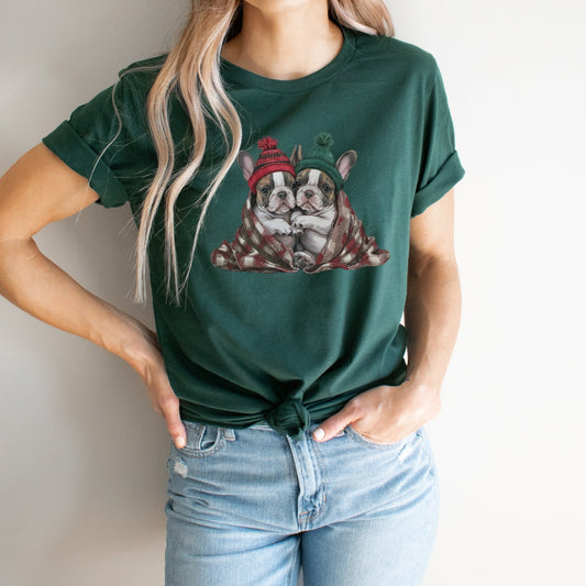 Christmas Frenchies Shirt - The Pawsitive Initiative