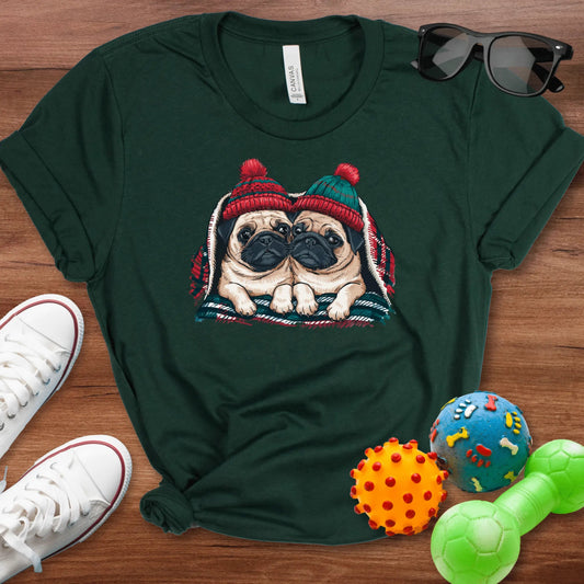 Christmas Morning Pugs Shirt - The Pawsitive Initiative