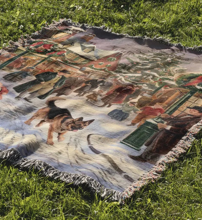 Christmas Village Blanket - The Pawsitive Initiative