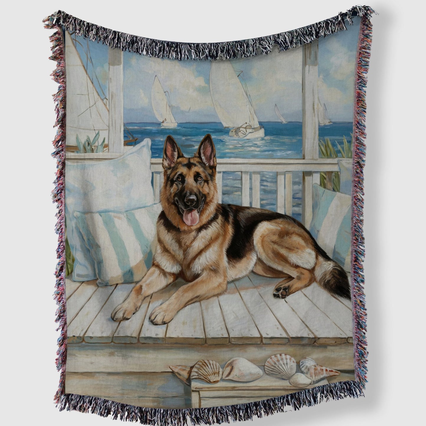 Coastal Sailing Blanket - The Pawsitive Initiative