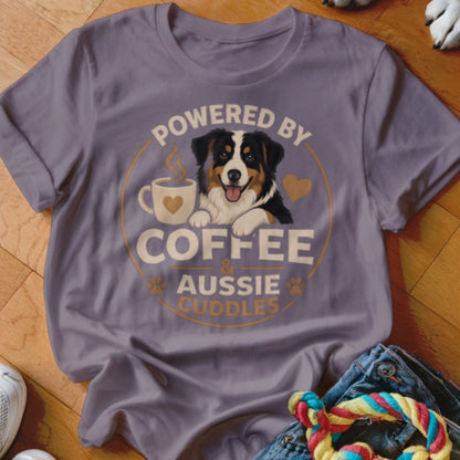 Coffee & Aussie Cuddles Shirt - The Pawsitive Initiative