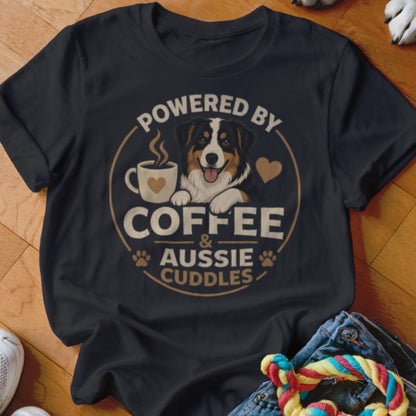 Coffee & Aussie Cuddles Shirt - The Pawsitive Initiative