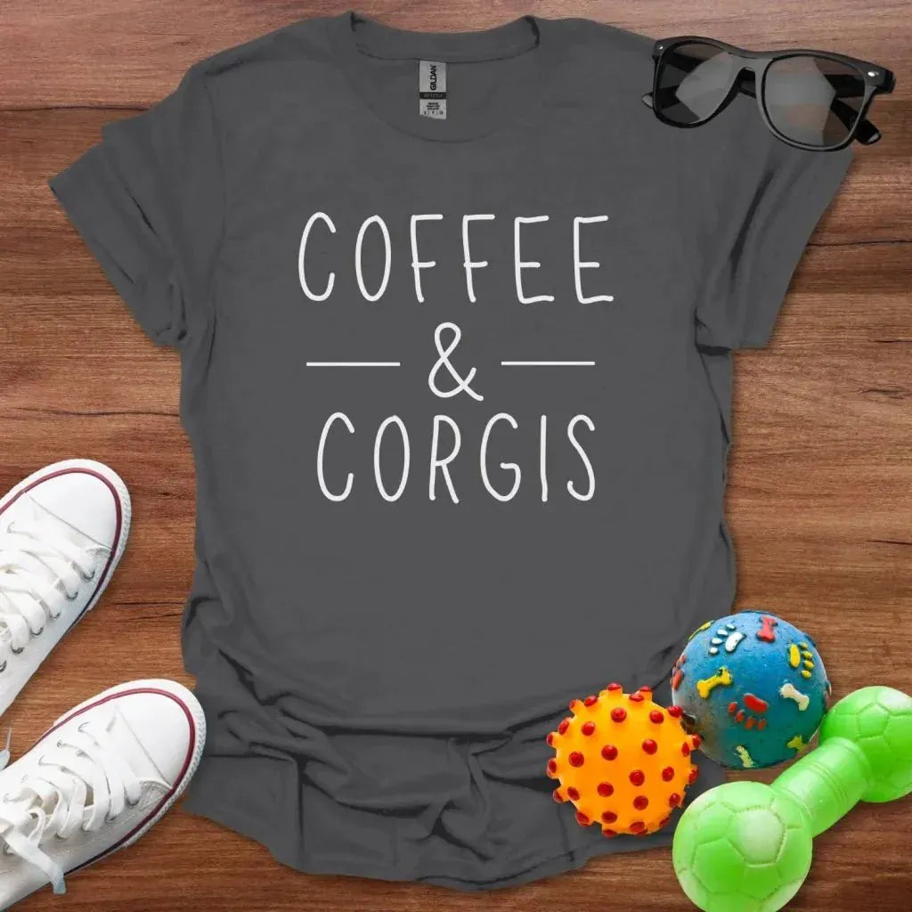 Coffee & Corgis Shirt - The Pawsitive Initiative