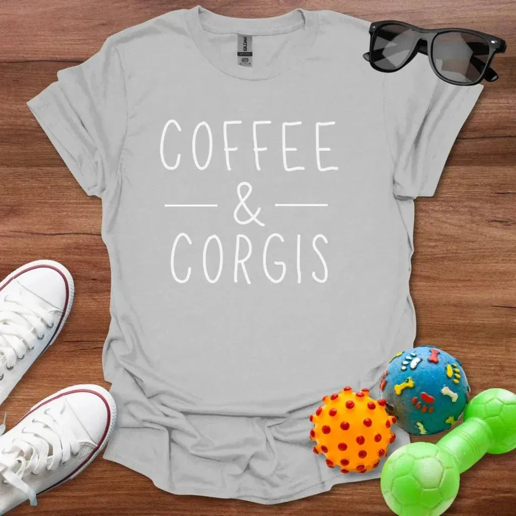 Coffee & Corgis Shirt - The Pawsitive Initiative