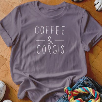 Coffee & Corgis Shirt - The Pawsitive Initiative