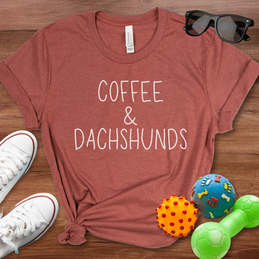 Coffee & Dachshunds Shirt - The Pawsitive Initiative