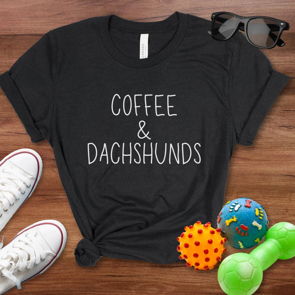 Coffee & Dachshunds Shirt - The Pawsitive Initiative
