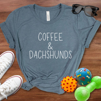 Coffee & Dachshunds Shirt - The Pawsitive Initiative