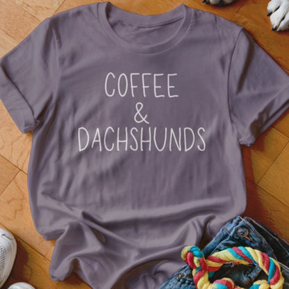 Coffee & Dachshunds Shirt - The Pawsitive Initiative