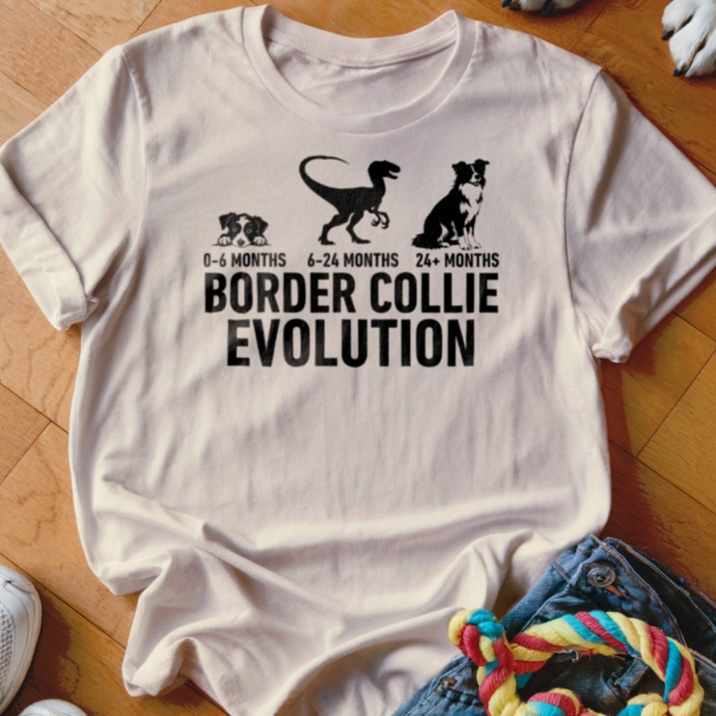 Collie Evolution Shirt - The Pawsitive Initiative