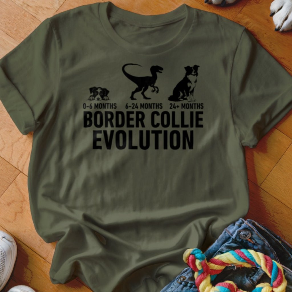 Collie Evolution Shirt - The Pawsitive Initiative