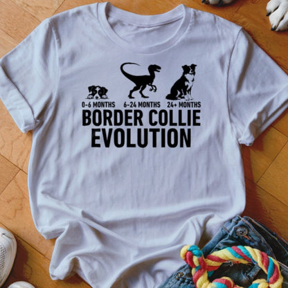 Collie Evolution Shirt - The Pawsitive Initiative