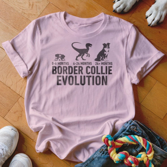 Collie Evolution Shirt - The Pawsitive Initiative