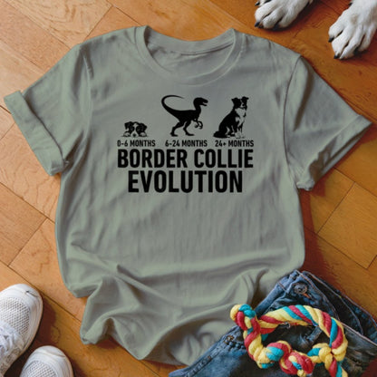 Collie Evolution Shirt - The Pawsitive Initiative