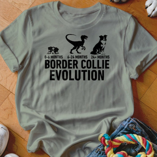 Collie Evolution Shirt - The Pawsitive Initiative