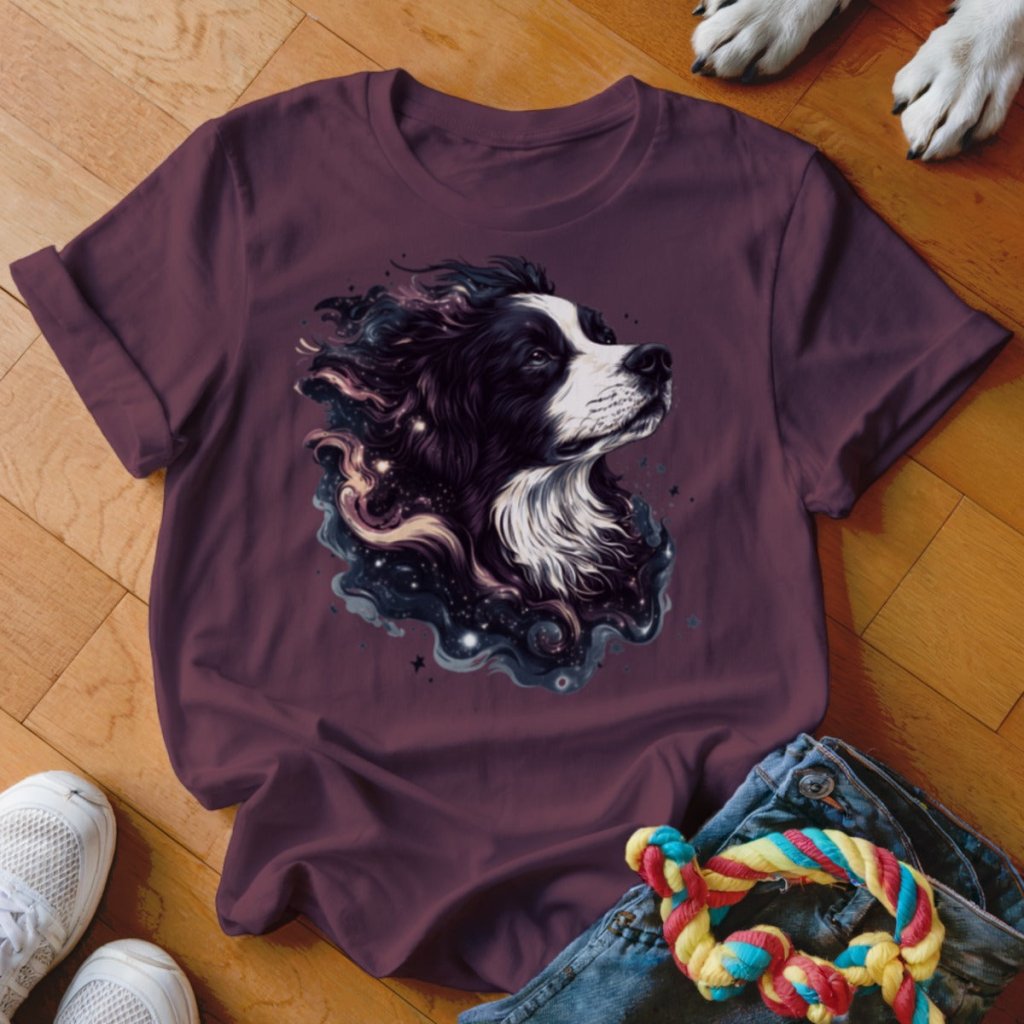 Collie Galaxy Goddess Shirt - The Pawsitive Initiative