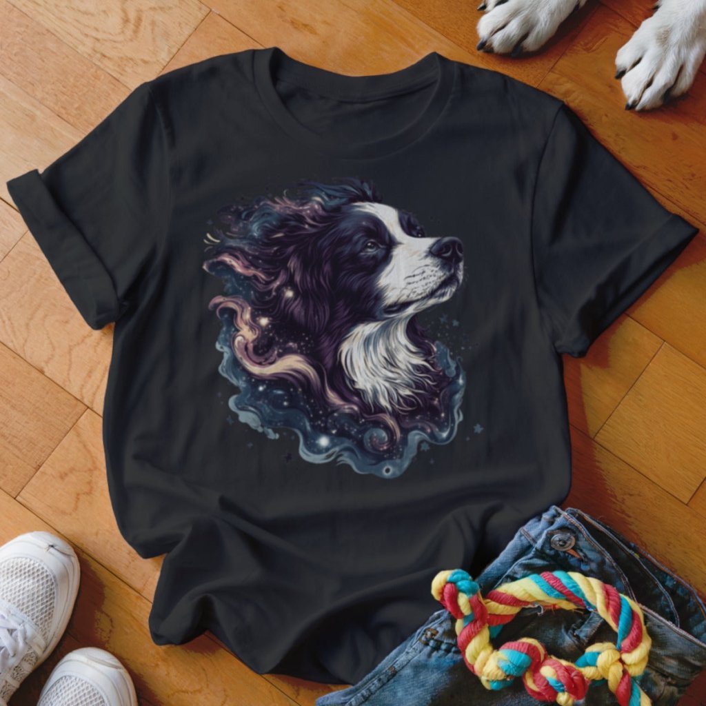 Collie Galaxy Goddess Shirt - The Pawsitive Initiative