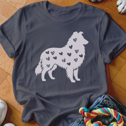 Collie Hearts Shirt - The Pawsitive Initiative
