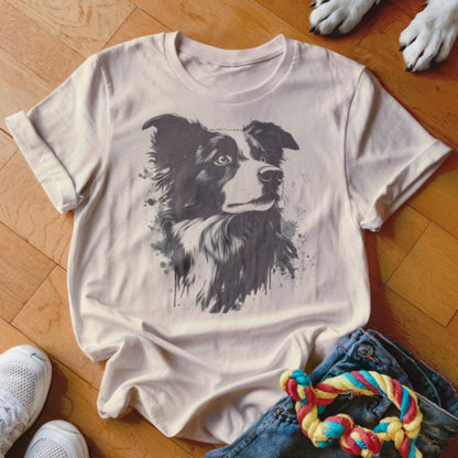 Collie Inksplash Shirt - The Pawsitive Initiative