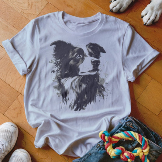Collie Inksplash Shirt - The Pawsitive Initiative