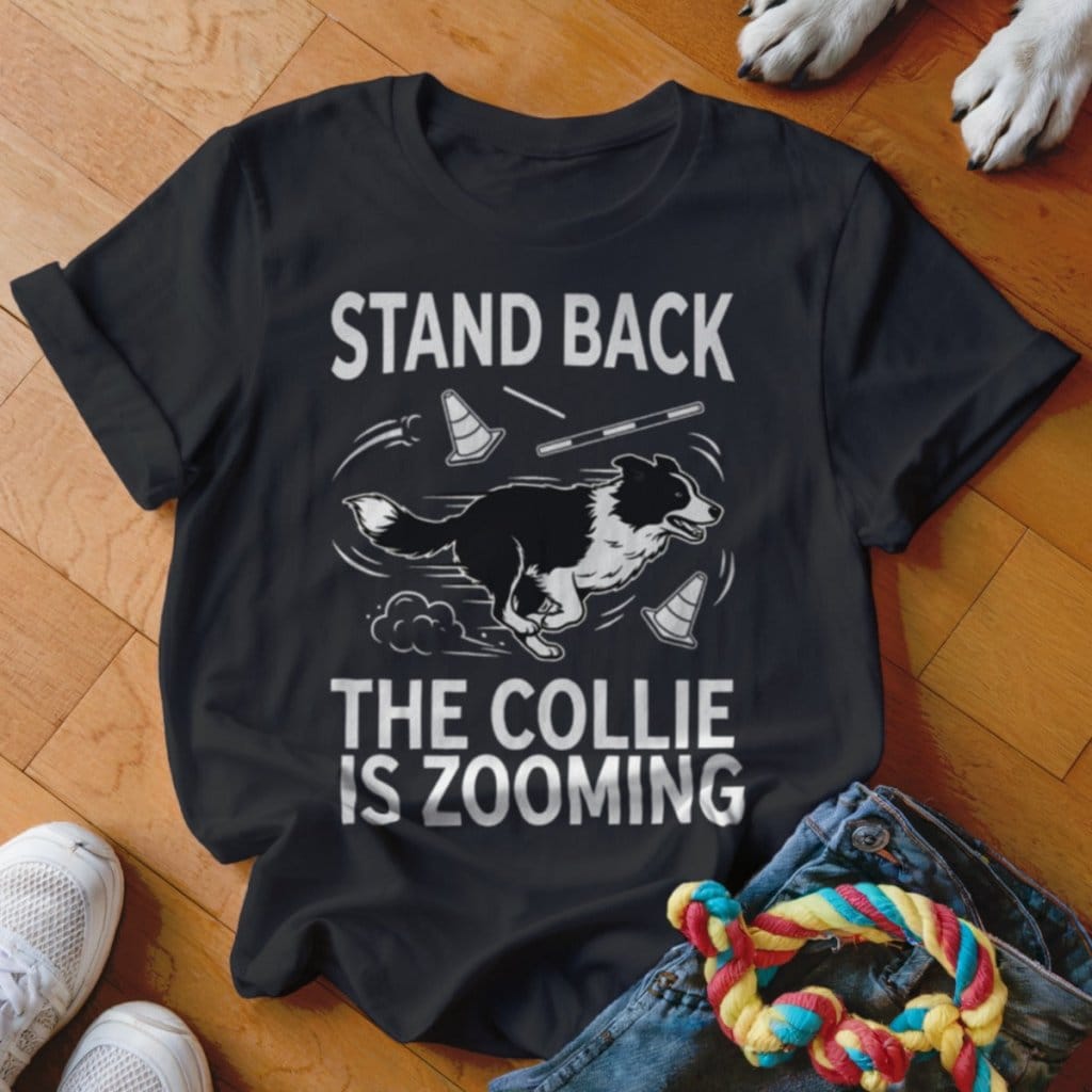 Collie is Zooming Shirt - The Pawsitive Initiative