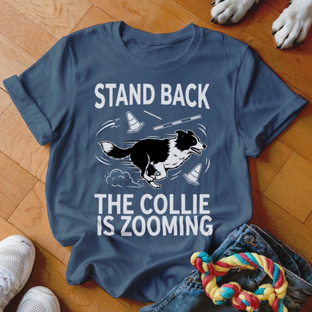 Collie is Zooming Shirt - The Pawsitive Initiative