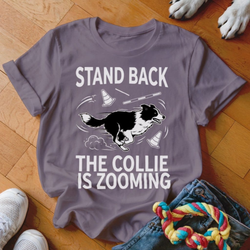 Collie is Zooming Shirt - The Pawsitive Initiative