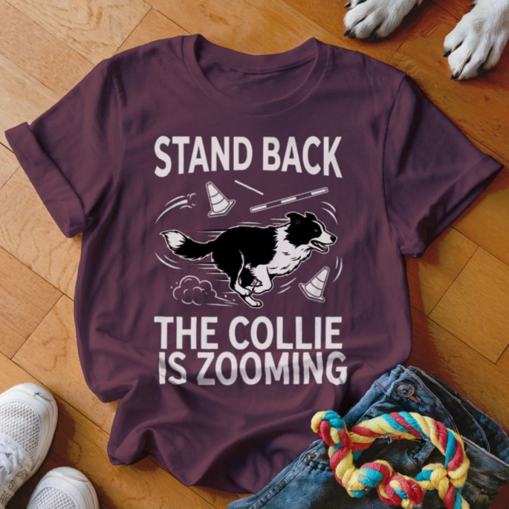 Collie is Zooming Shirt - The Pawsitive Initiative