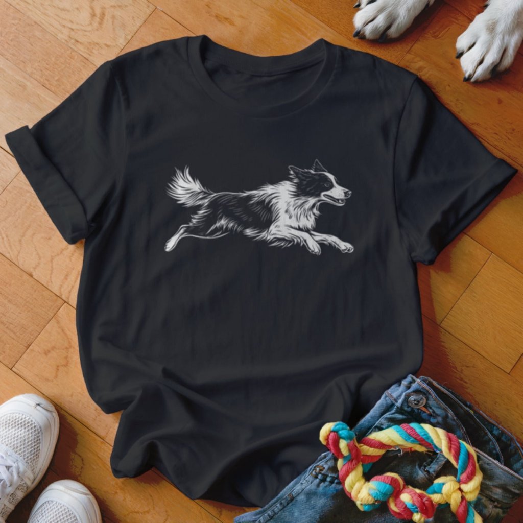 Collie Running Shirt - The Pawsitive Initiative