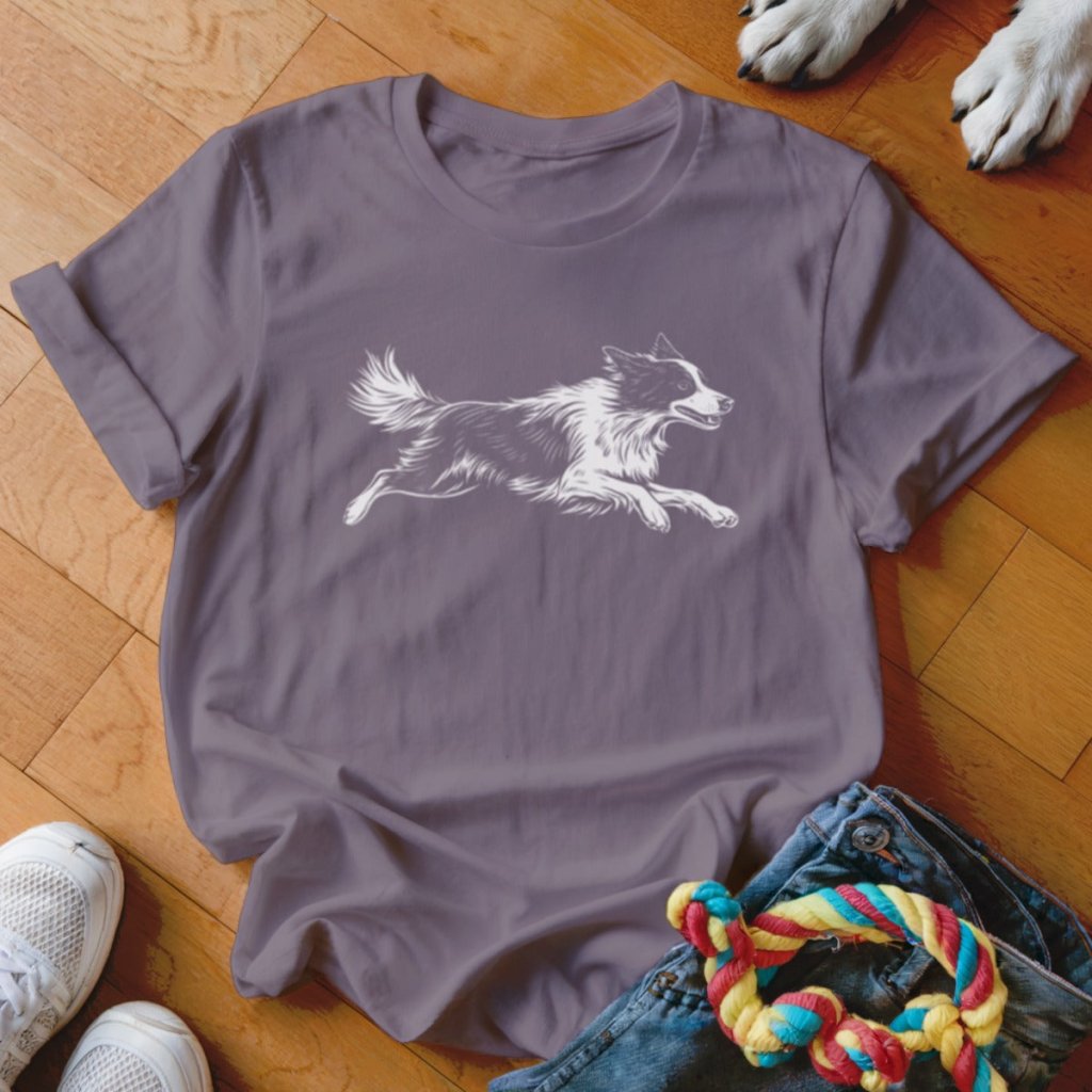 Collie Running Shirt - The Pawsitive Initiative