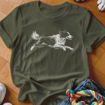 Collie Running Shirt - The Pawsitive Initiative