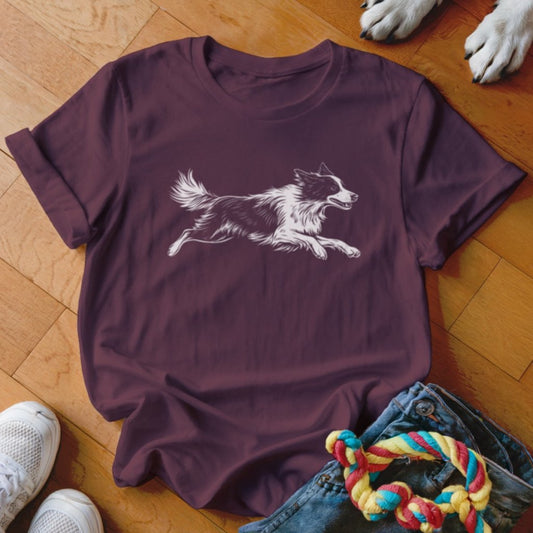 Collie Running Shirt - The Pawsitive Initiative