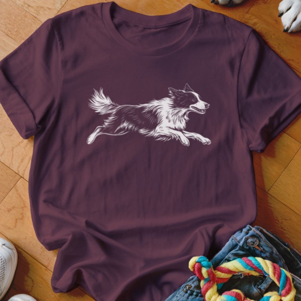 Collie Running Shirt - The Pawsitive Initiative