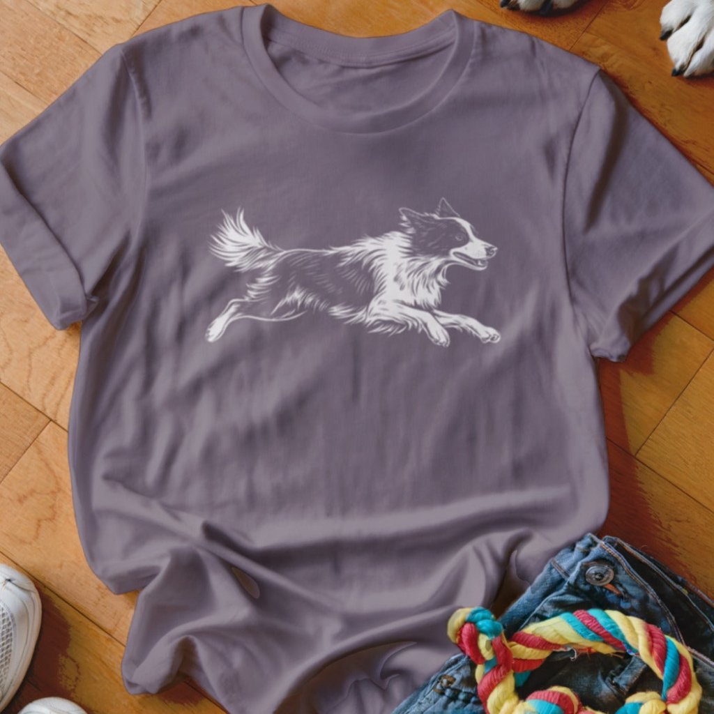 Collie Running Shirt - The Pawsitive Initiative