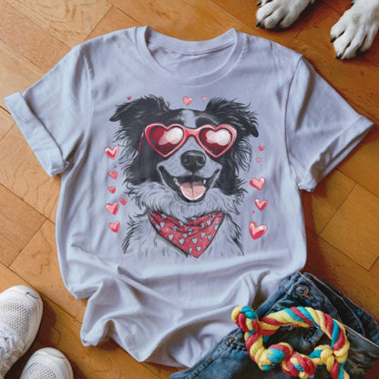 Collie Valentine Shirt - The Pawsitive Initiative