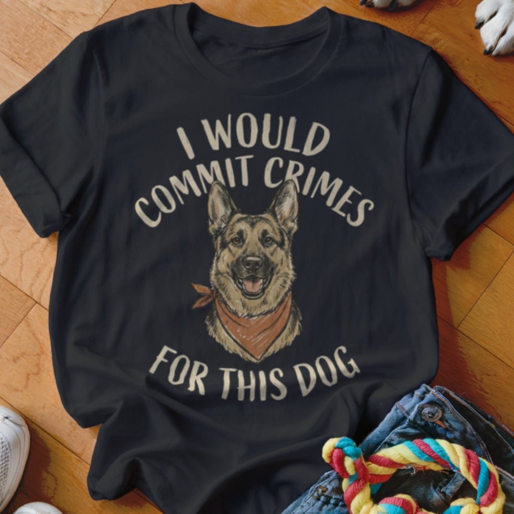 Commit Crimes GSD Shirt - The Pawsitive Initiative