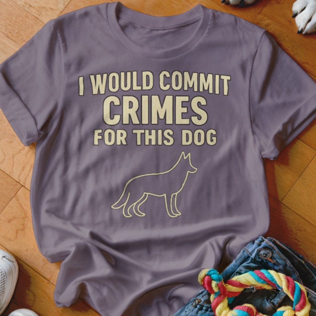Commit Crimes Shirt - The Pawsitive Initiative