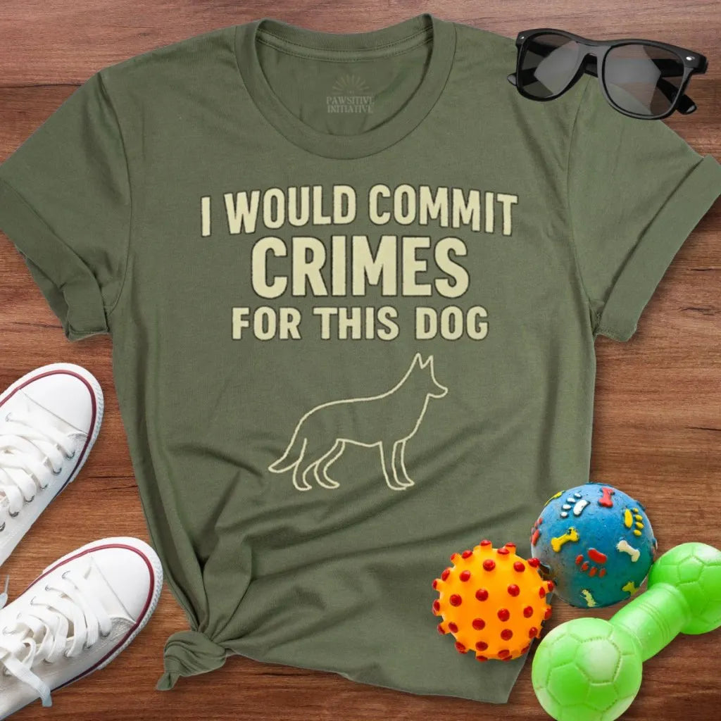 Commit Crimes Shirt - The Pawsitive Initiative