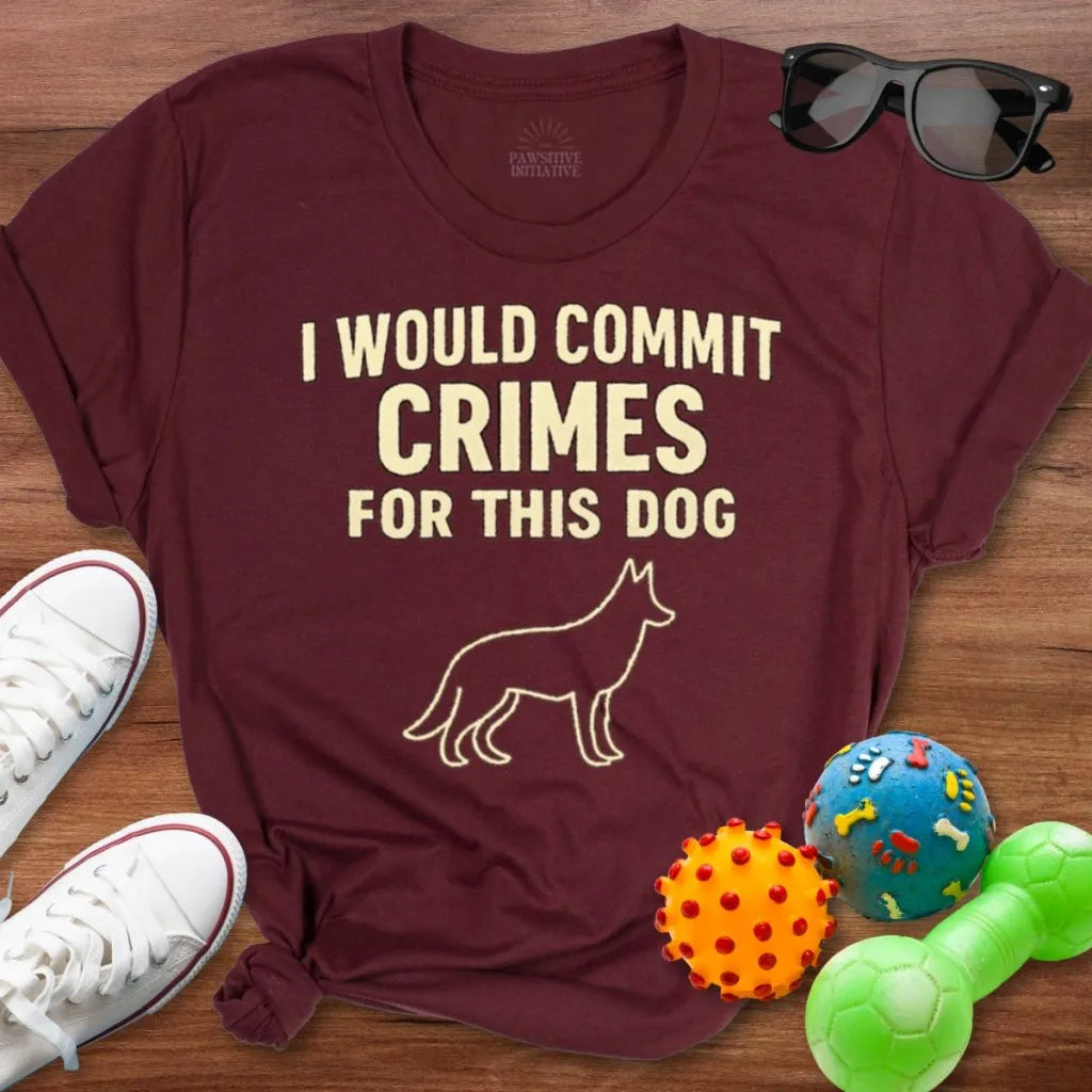Commit Crimes Shirt - The Pawsitive Initiative