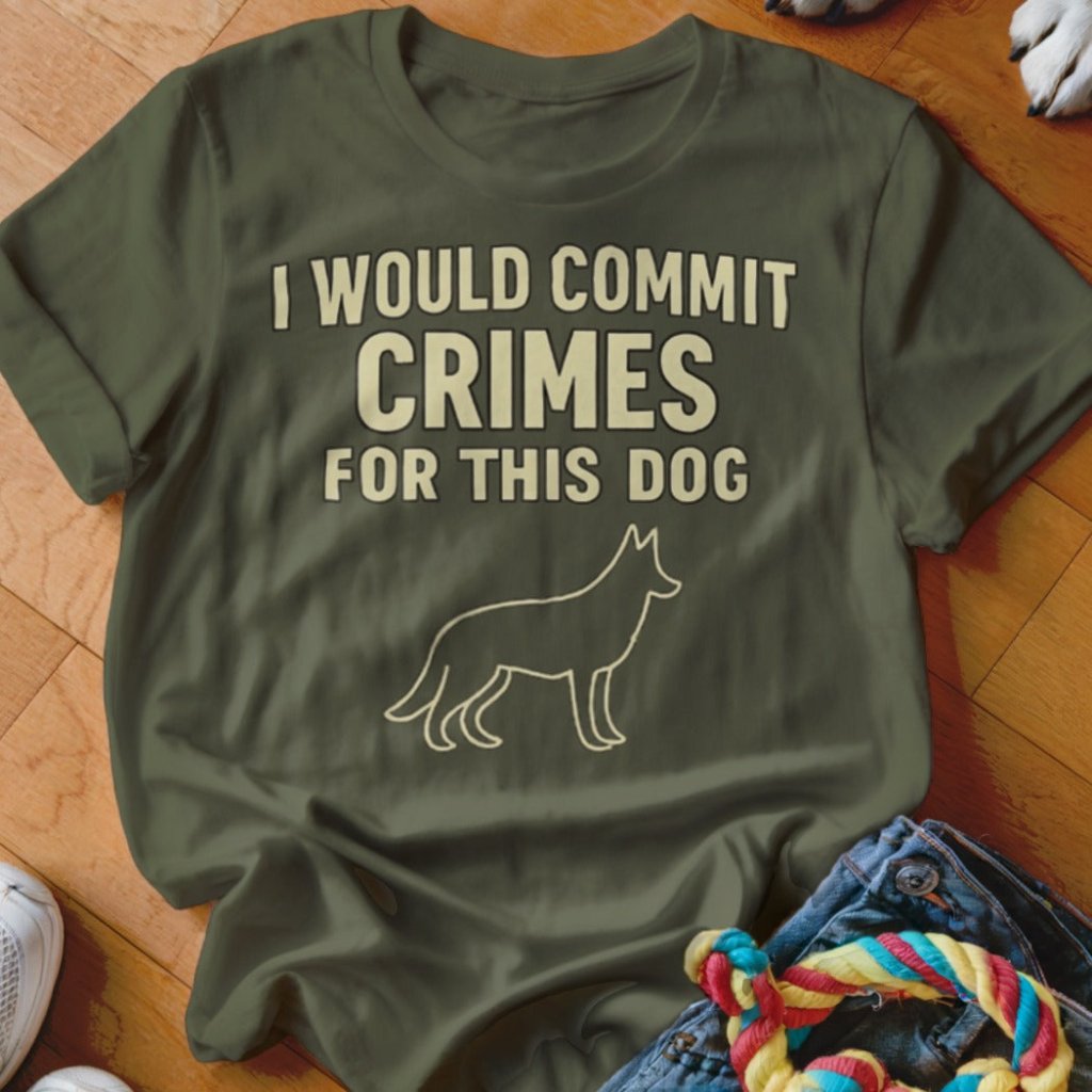 Commit Crimes Shirt - The Pawsitive Initiative