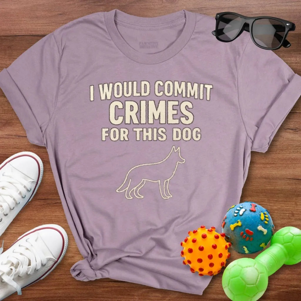 Commit Crimes Shirt - The Pawsitive Initiative