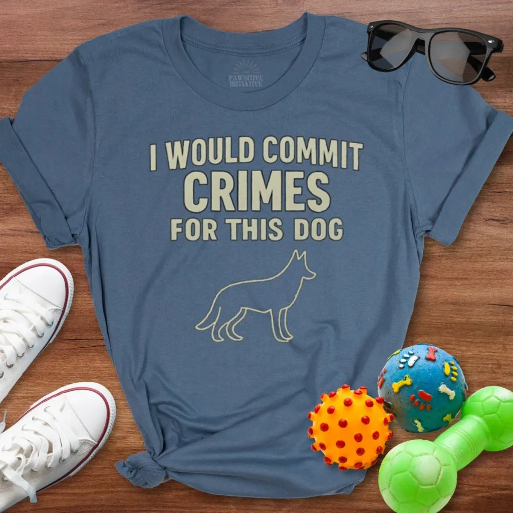 Commit Crimes Shirt - The Pawsitive Initiative
