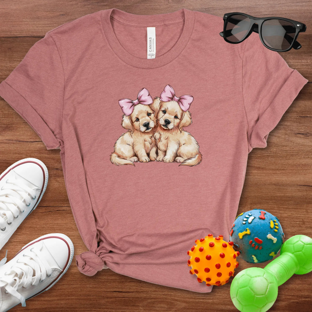 Coquette Goldens Shirt - The Pawsitive Initiative