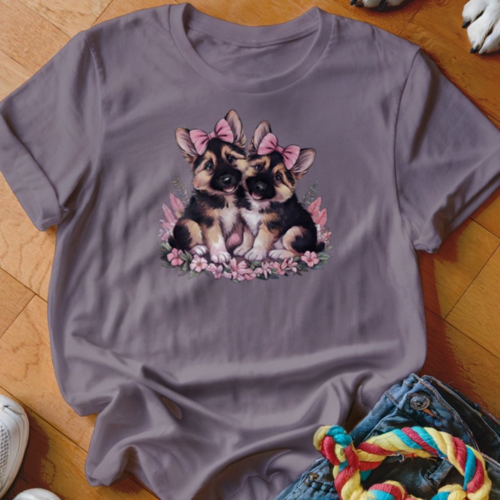Coquette GSD Puppy Shirt - The Pawsitive Initiative