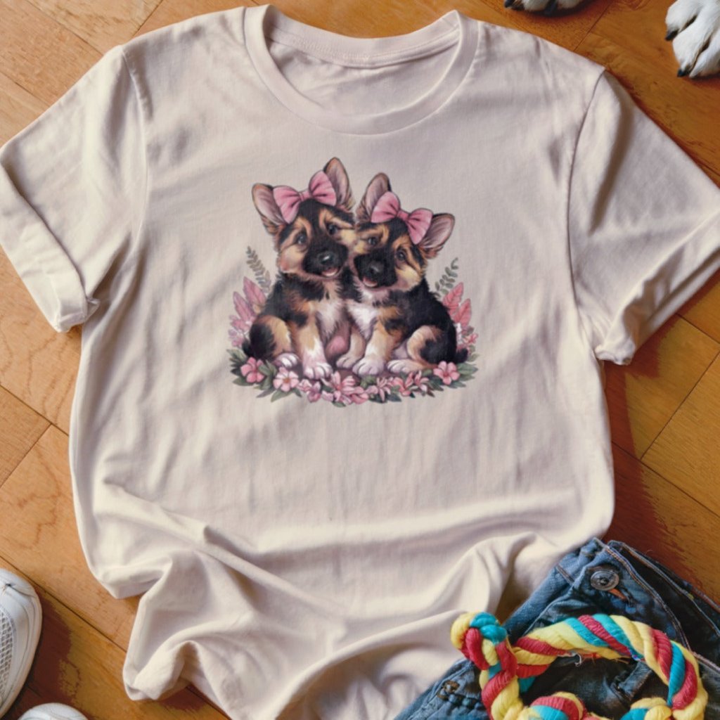 Coquette GSD Puppy Shirt - The Pawsitive Initiative