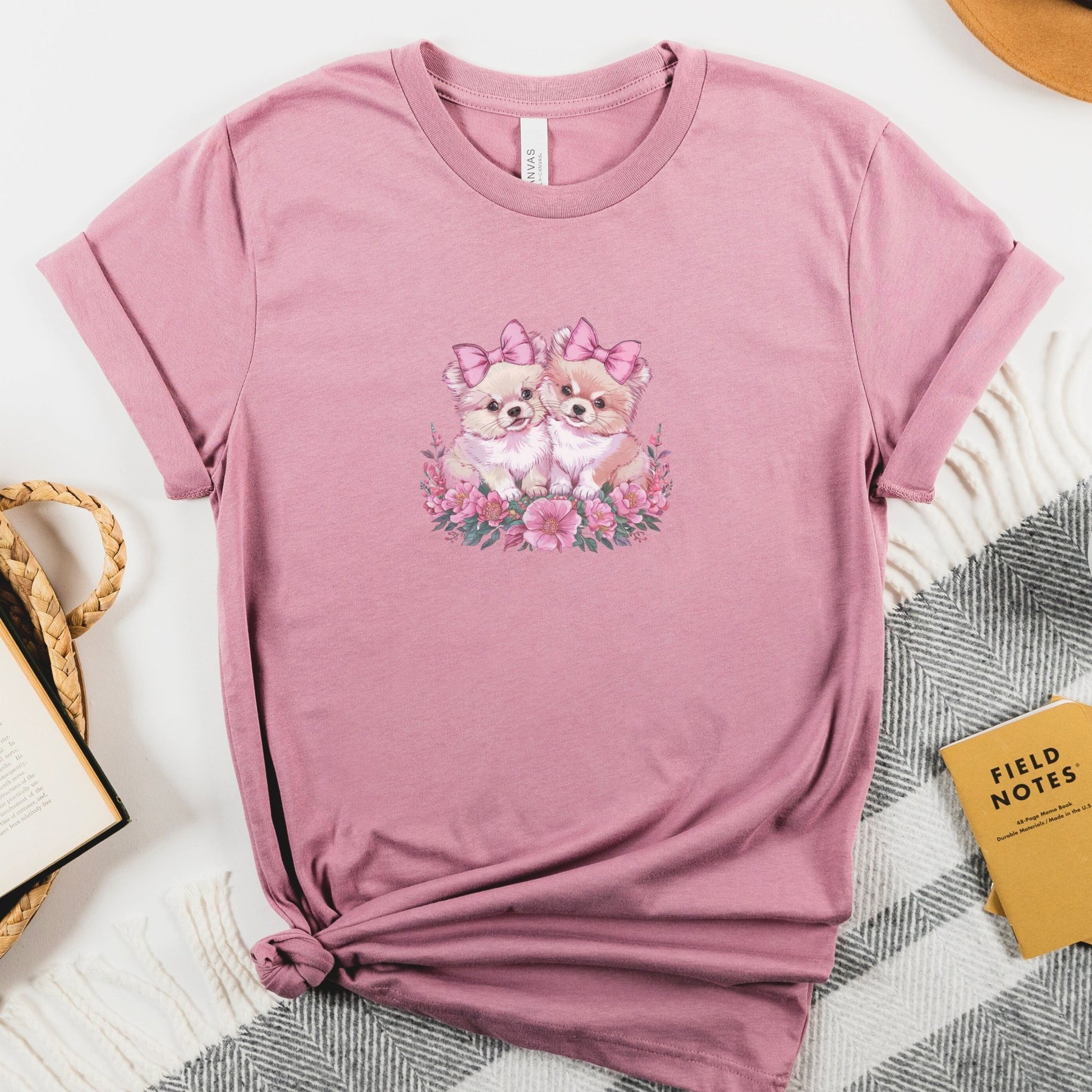 Coquette Pomeranians Shirt - The Pawsitive Initiative