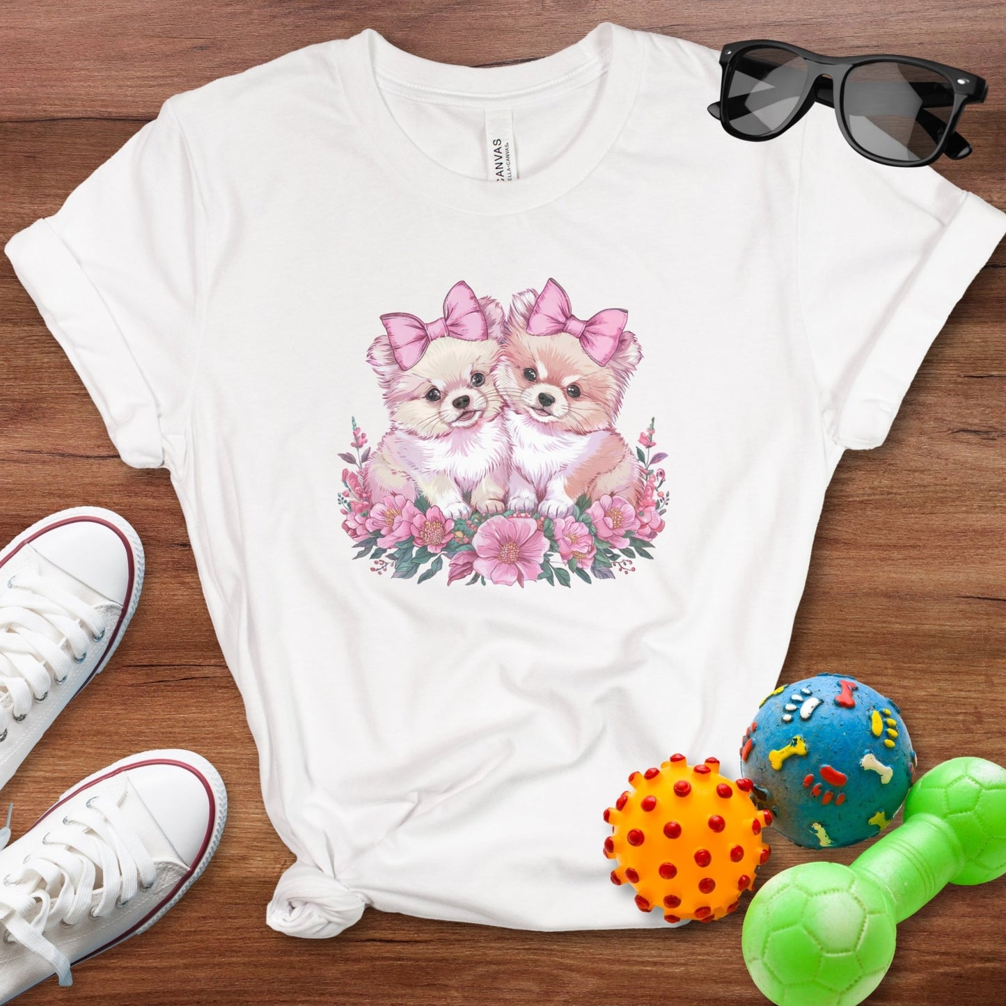 Coquette Pomeranians Shirt - The Pawsitive Initiative