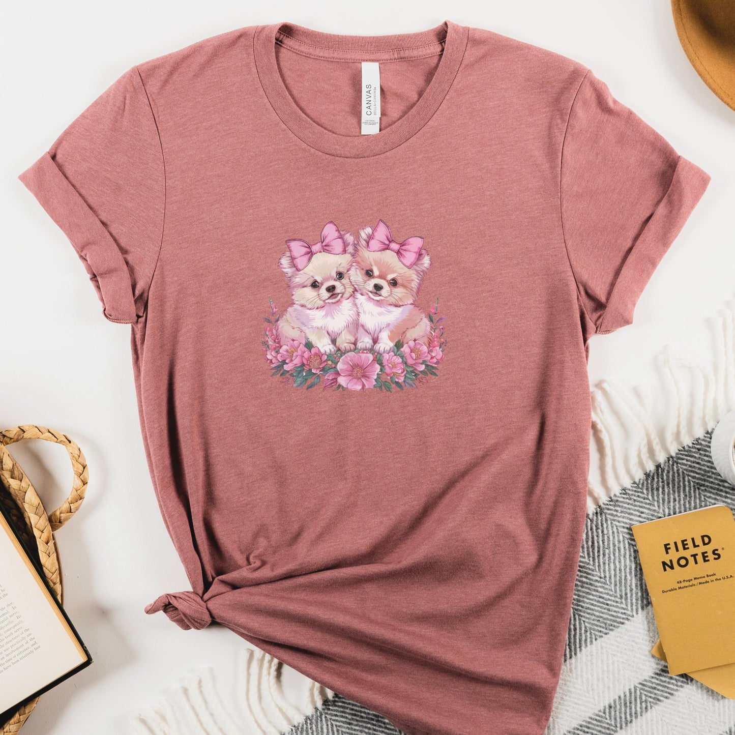 Coquette Pomeranians Shirt - The Pawsitive Initiative