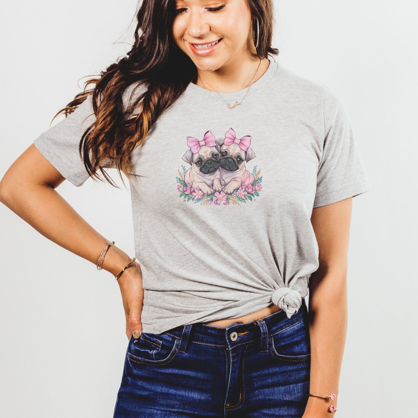 Coquette Pugs Shirt - The Pawsitive Initiative